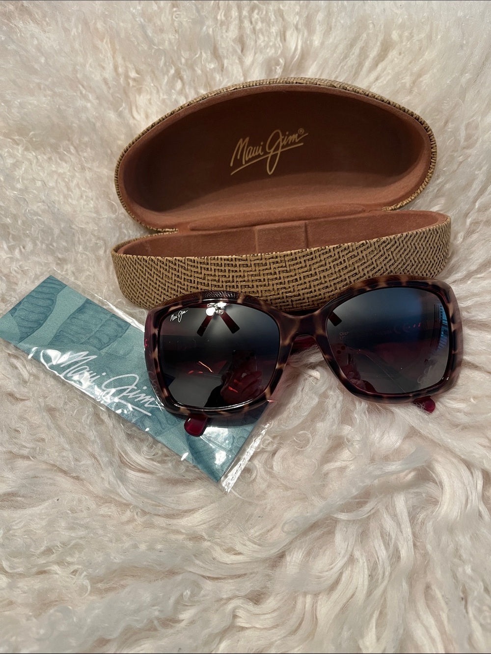Maui Jim Women’s Orchid Cat-Eye Sunglasses